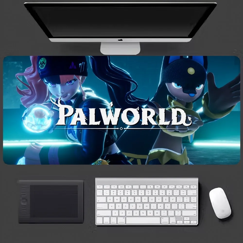 P Palworld Hot Game Mousepad Large Gaming Compute Gamer PC Keyboard Mouse Mat 4 - Palworld Store