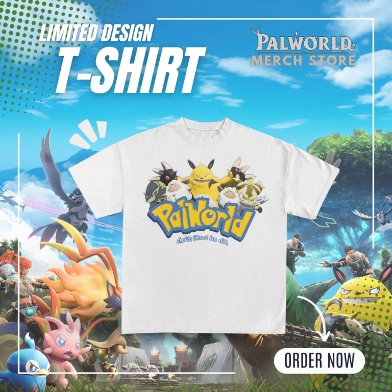 Palworl Merch Store T Shirt - Palworld Store