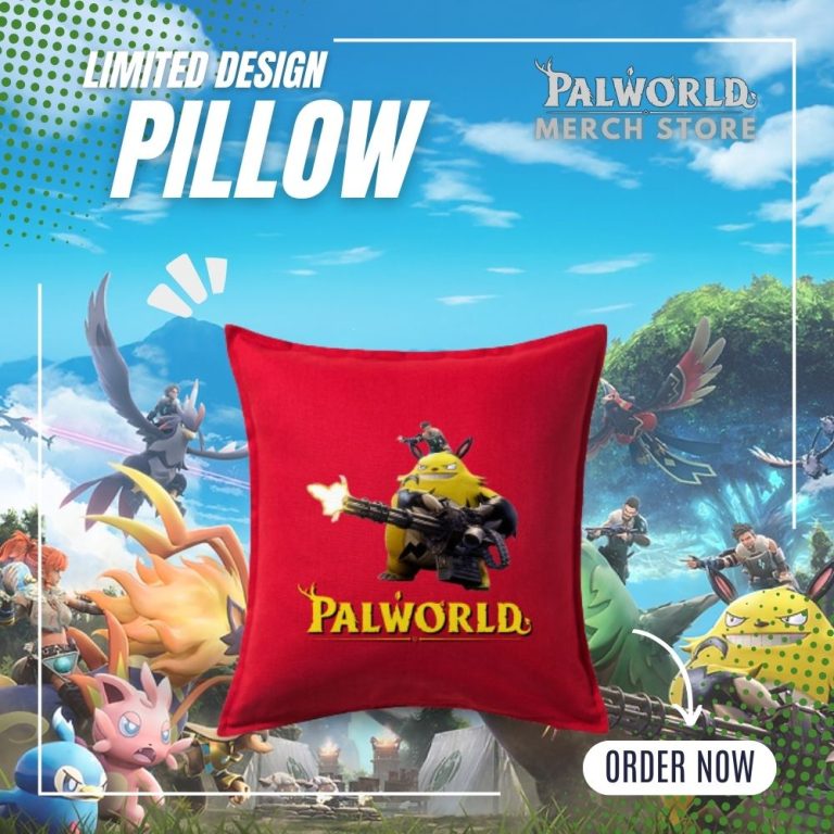 Palworl Merch Store pillows - Palworld Store